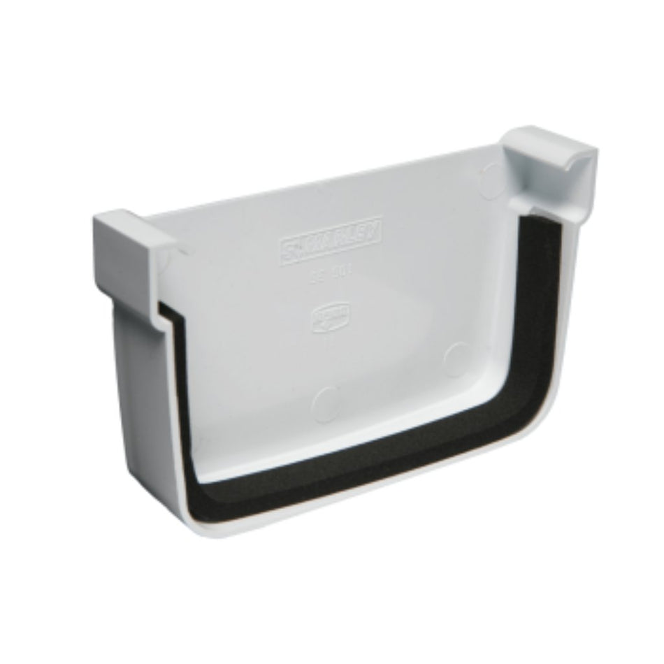 Marley Streamline Double-Flo Gutter Stop End Square PVC