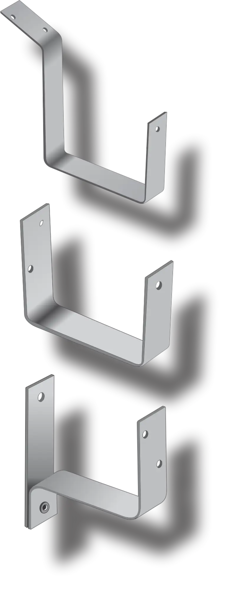Heunis Gutter Bracket Square Purlin 100x75mm