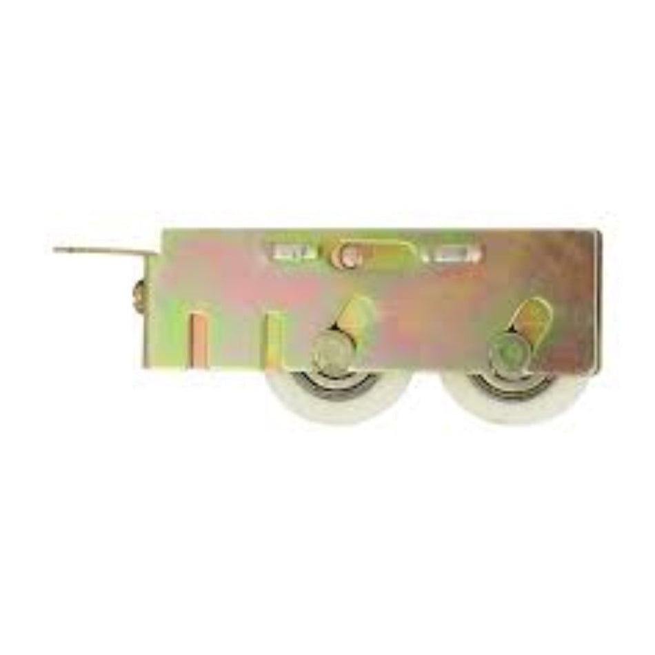 Hillaldam Patio Sliding Door Roller Double Wheel 2Pc