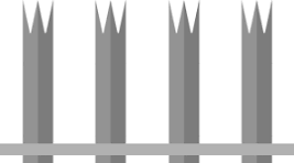 Palisade Panel 3Spike 3.0mx2.1m -