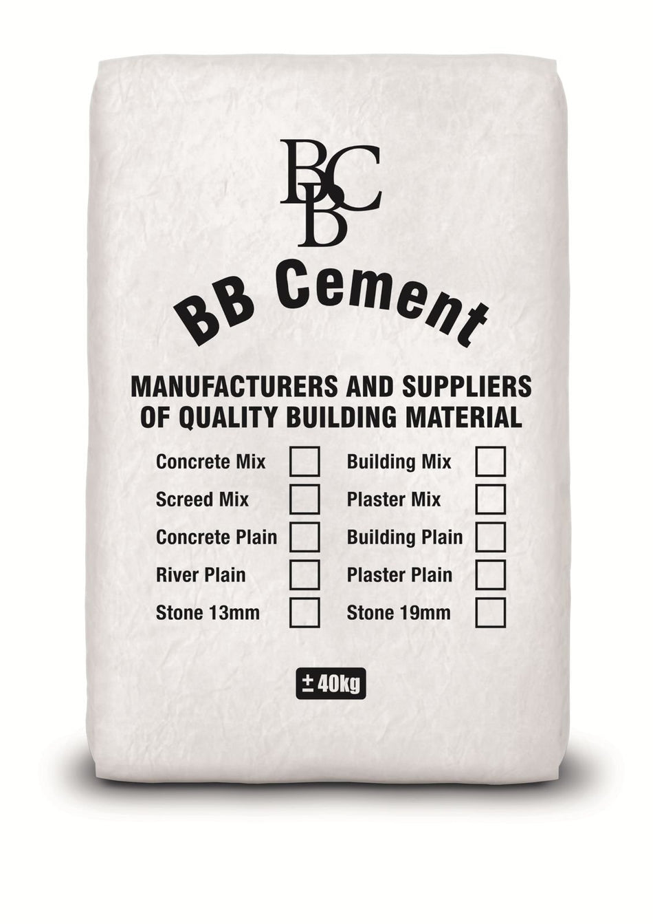 40KG BB Cement Concrete Mix