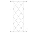 Xpanda Burglar Guard Diamond White 460x1270