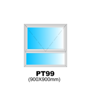 Abcus Window Frame Aluminium Obscure Bronze 890 x 890mm