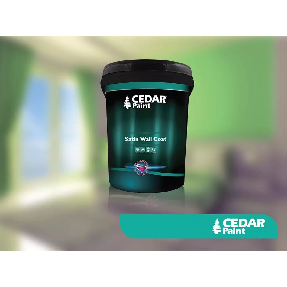 Cedar Satin Wall Coat White 1L