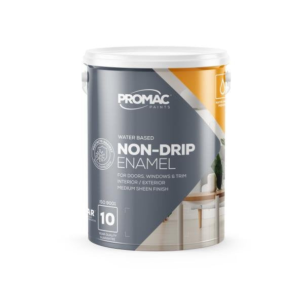Cedar WB Non-Drip Enamel White 5L