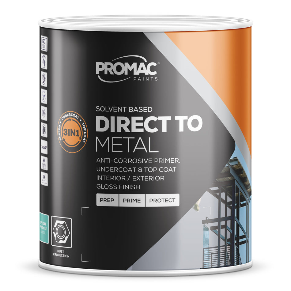 Promac Direct To Metal Solvent Based 1L