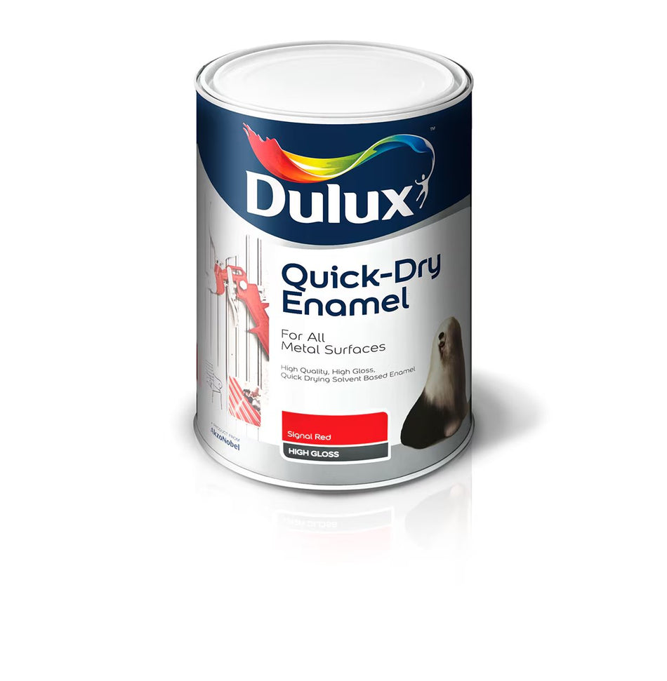 Dulux QD Enamel White 1l