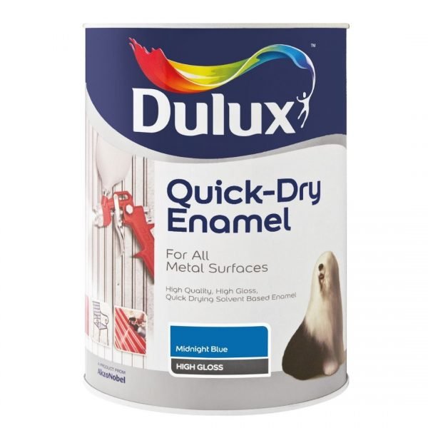 Dulux QD Enamel Midnight Blue 5L