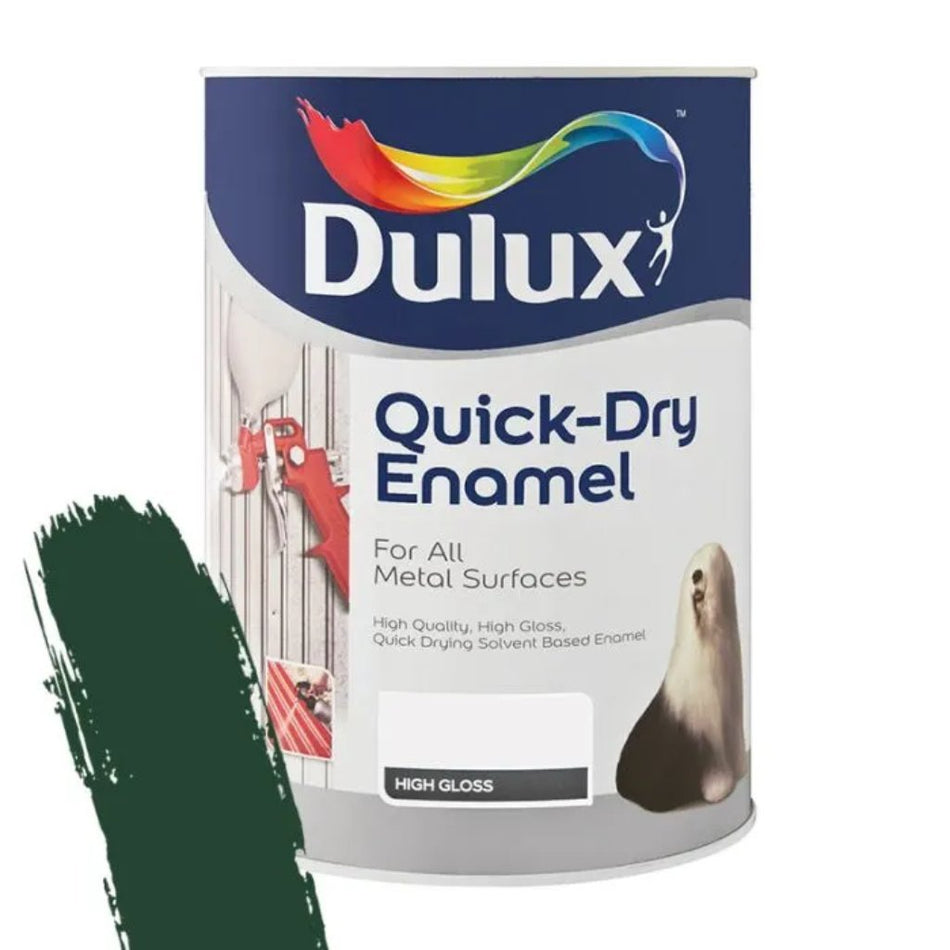 Dulux Enamel Mid Brunswick Green 1L