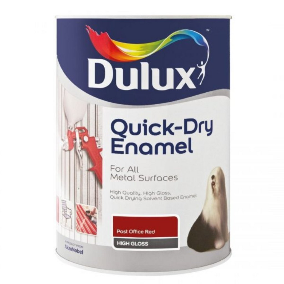 Dulux Enamel Post Office Red 1L