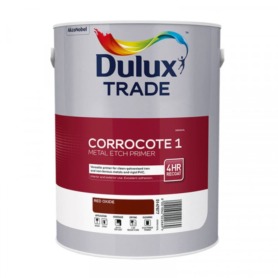 Dulux Trade Corrocote 1 Metal Primer 5L