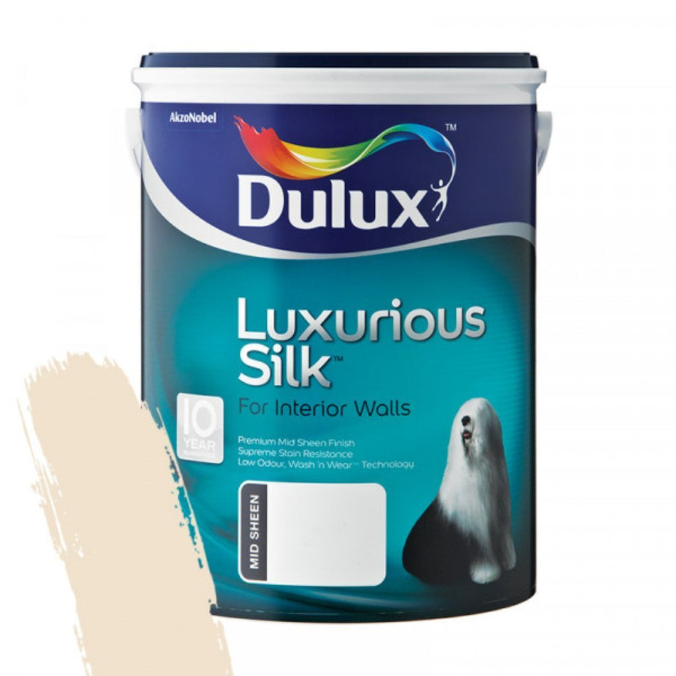Dulux Wash & Wear Luxurious Silk Natural Hessian 5L