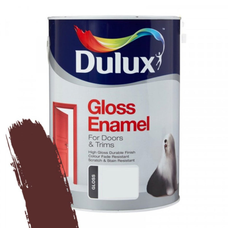 Dulux Gloss Enamel 5L Burgundy