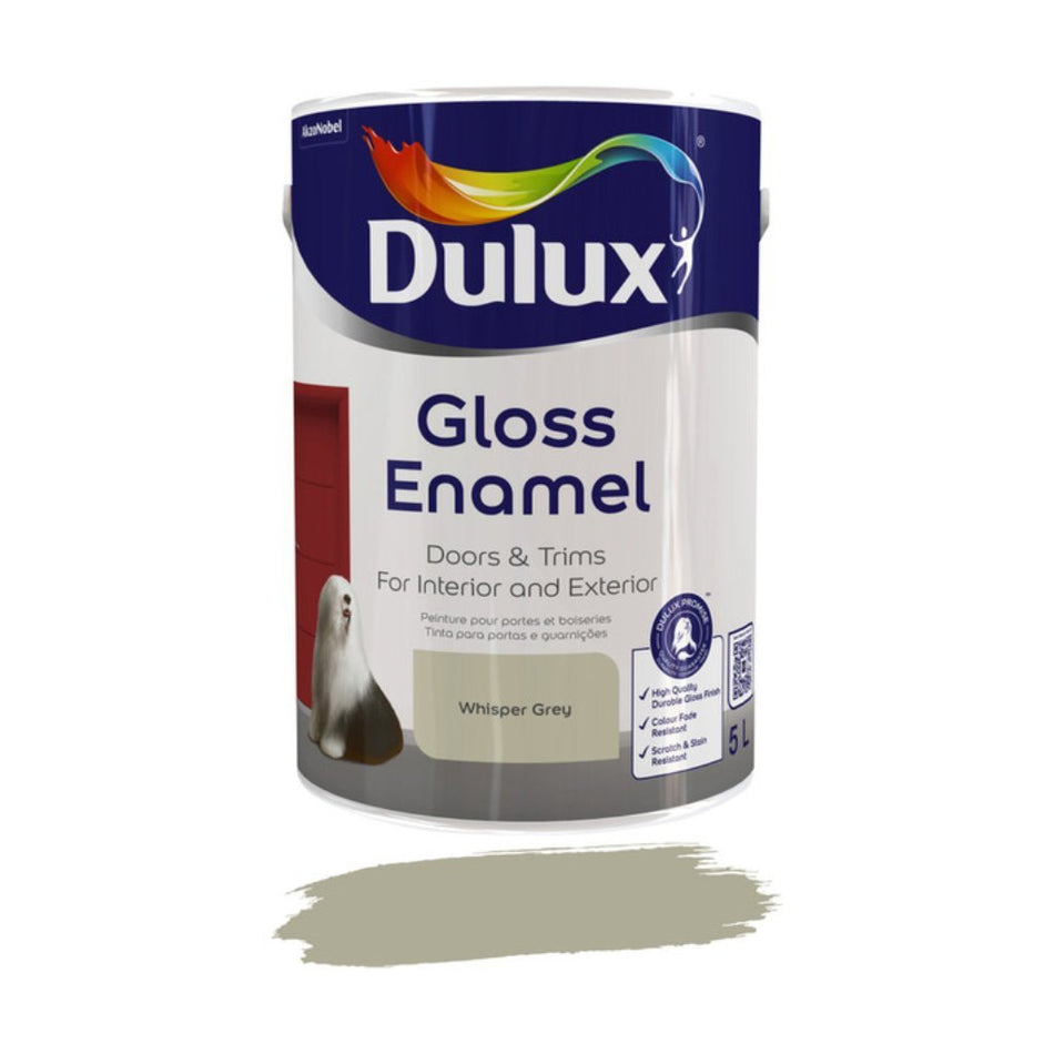 Dulux Gloss Enamel Whisper Grey 1L