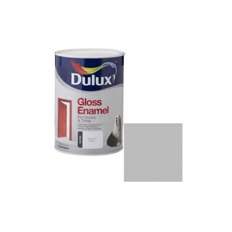 Dulux Gloss Enamel Whisper Grey 5L