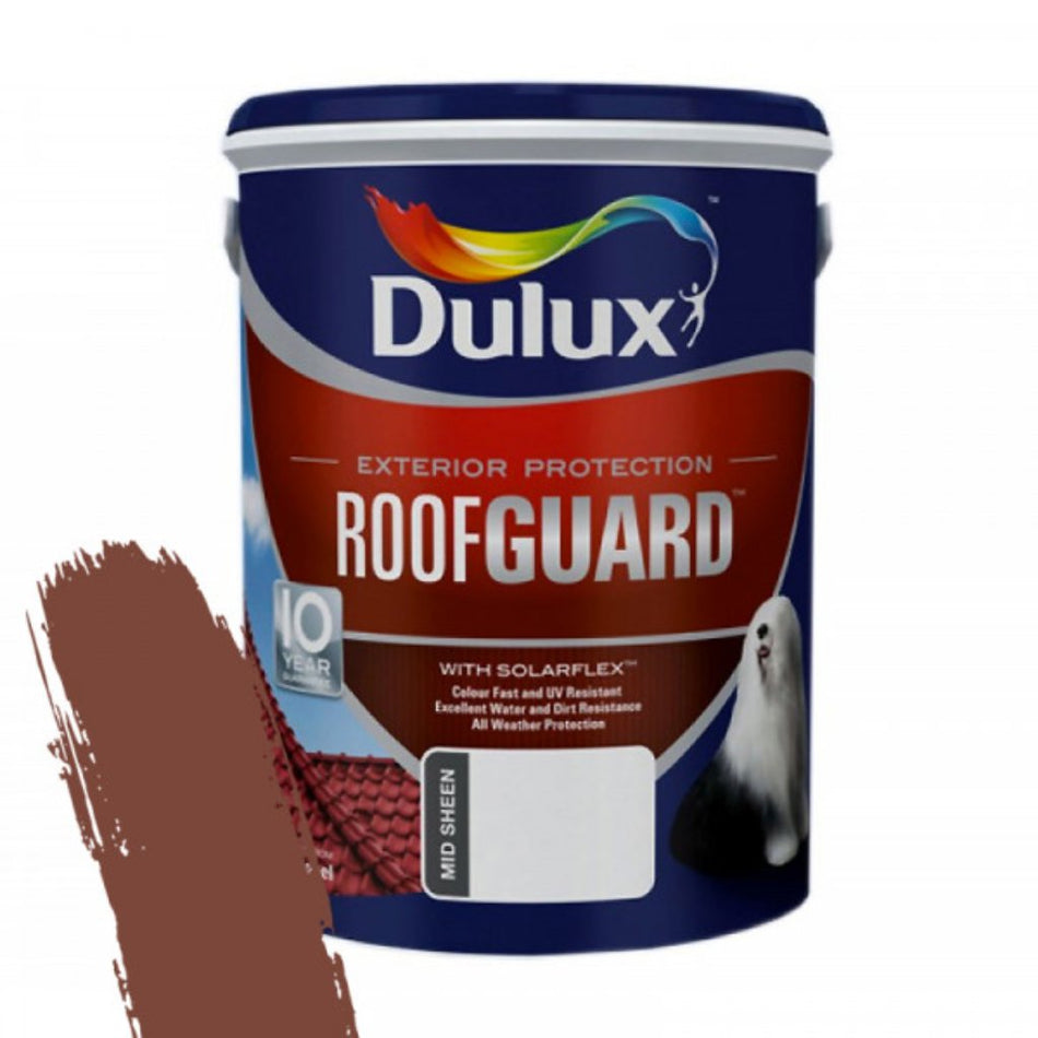 Dulux Roofguard Red Jasper 5L Red Jasper