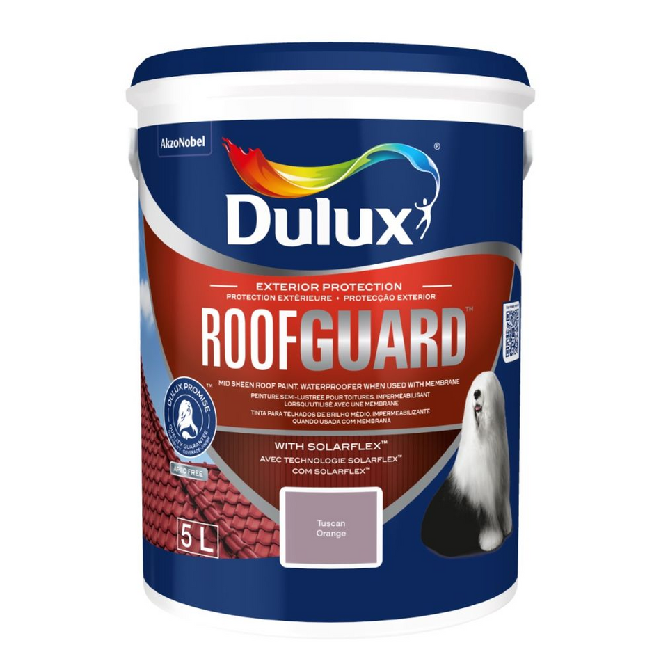 Dulux - Roofguard Tuscan Orange 5L