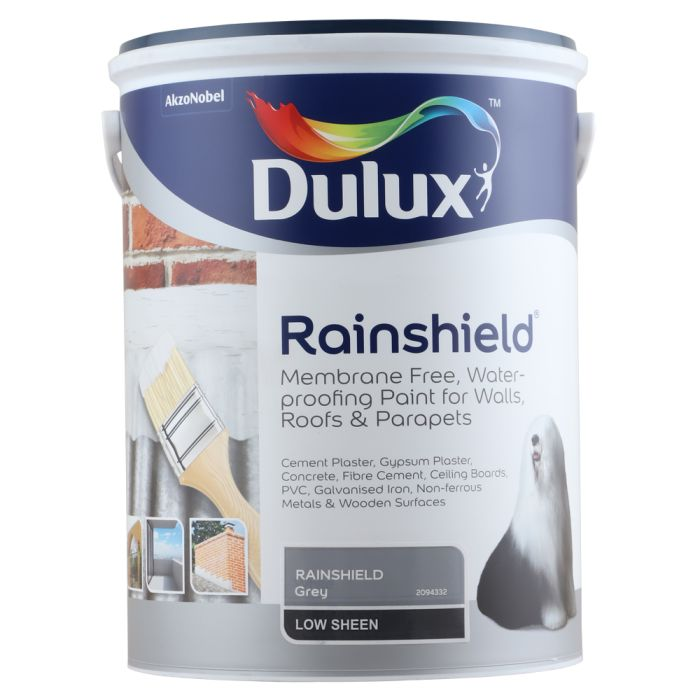 Dulux Rainshield Grey 5L