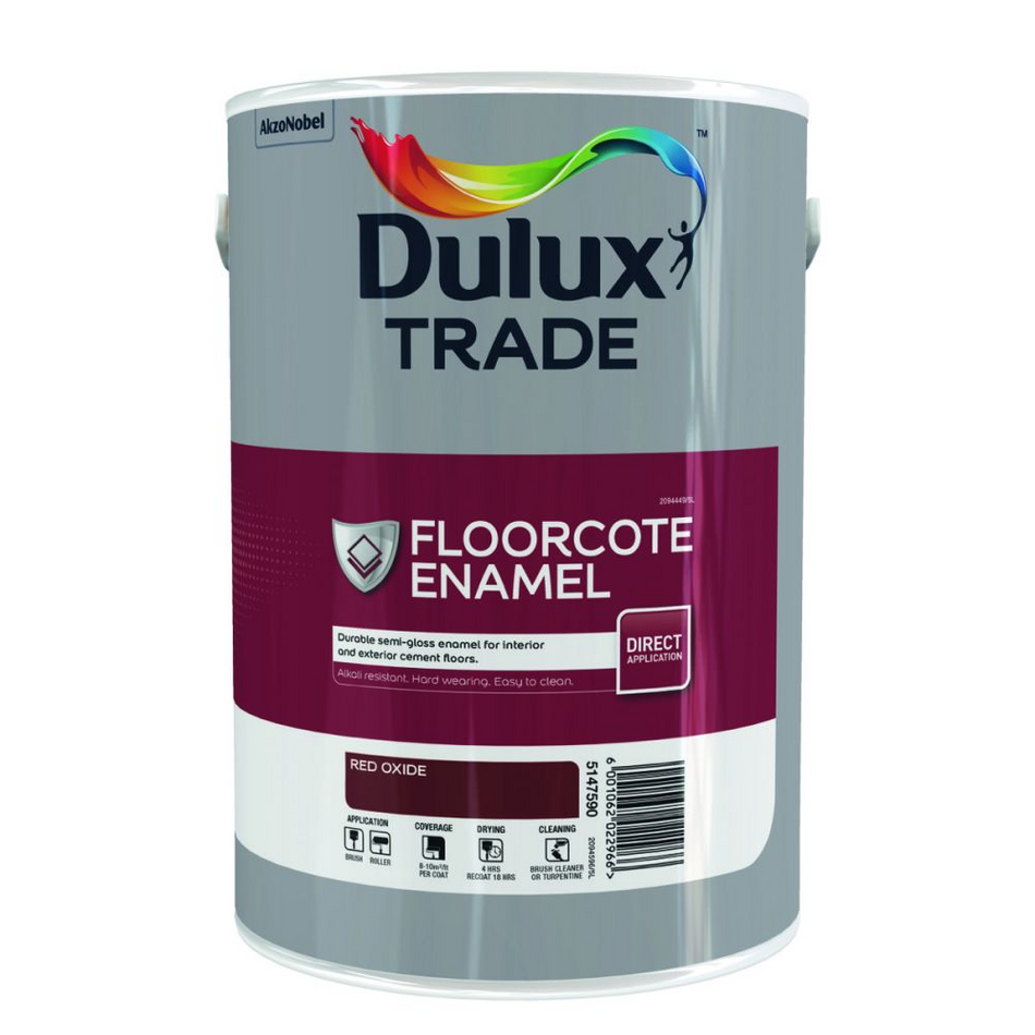 Dulux Trade - Floorcote Enamel Brilliant Green 5L