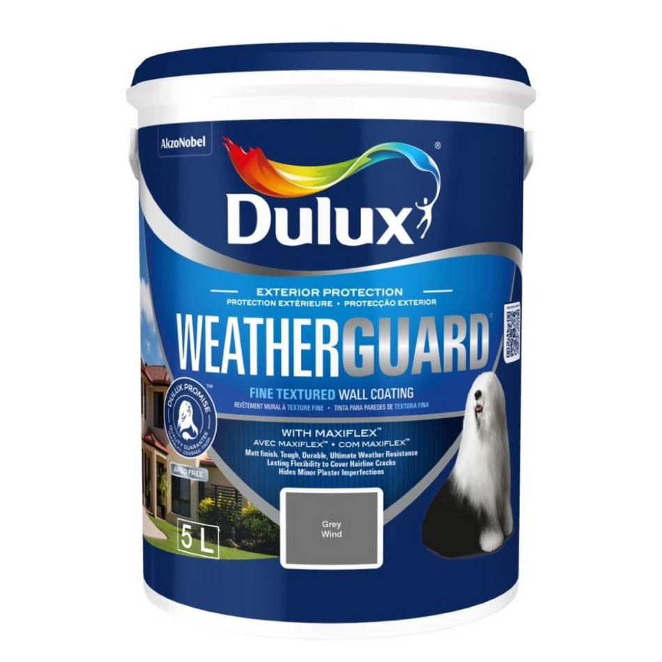 Dulux Weatherguard FT Grey Wind 5L