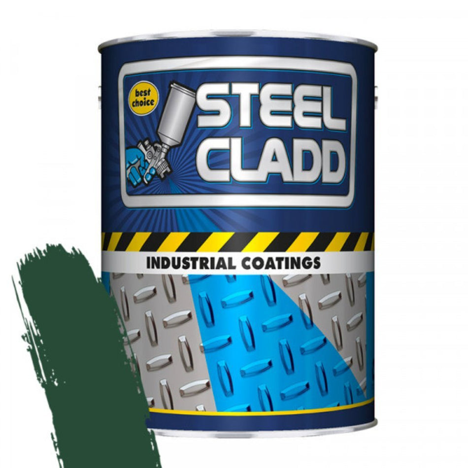 Steel Cladd Gloss Enamel QD Shearer Green 1L