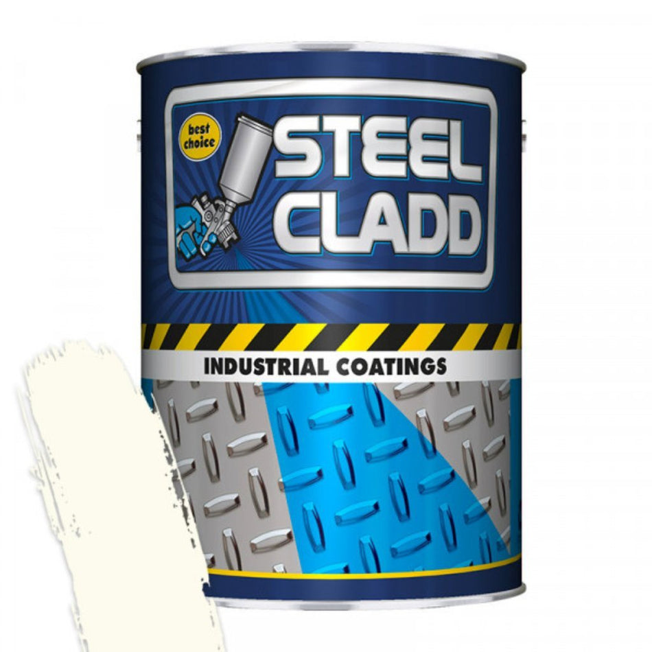 Steel Cladd Gloss Enamel QD Fiat Off White 5L