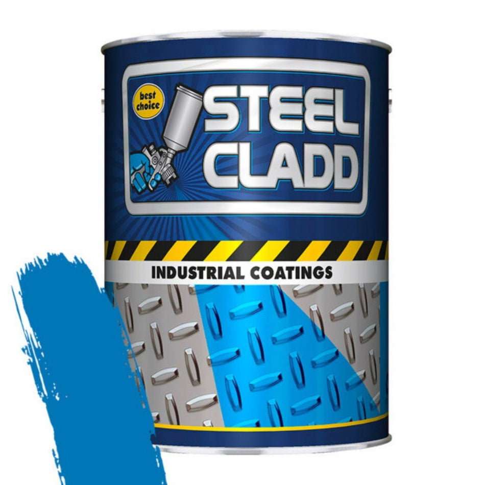Steel Cladd Gloss Enamel QD New Holland Blue 5L