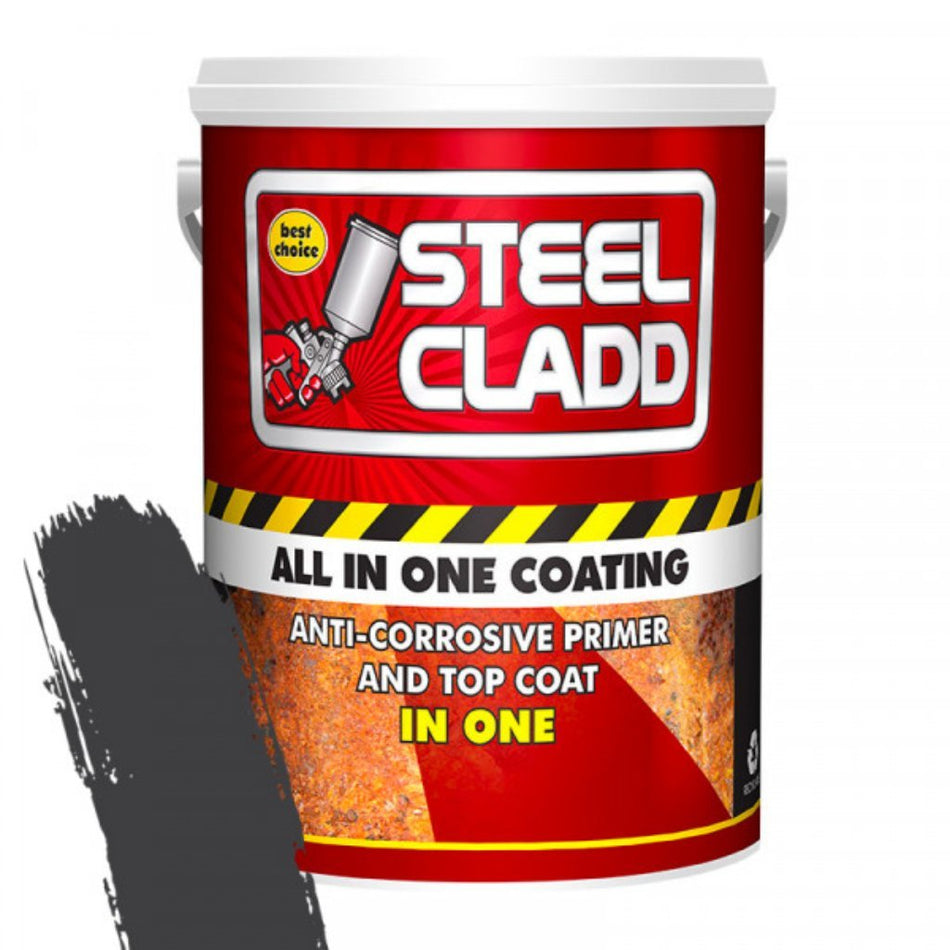 Steel Cladd Primer All-In-One Charcoal 1L