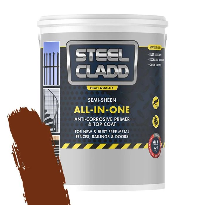 Steel Cladd Primer All-In-One Brown 1L