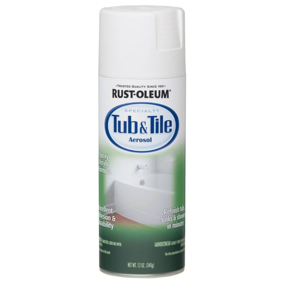 Rust-Oleum Tub&Tile Aerosol White 340g