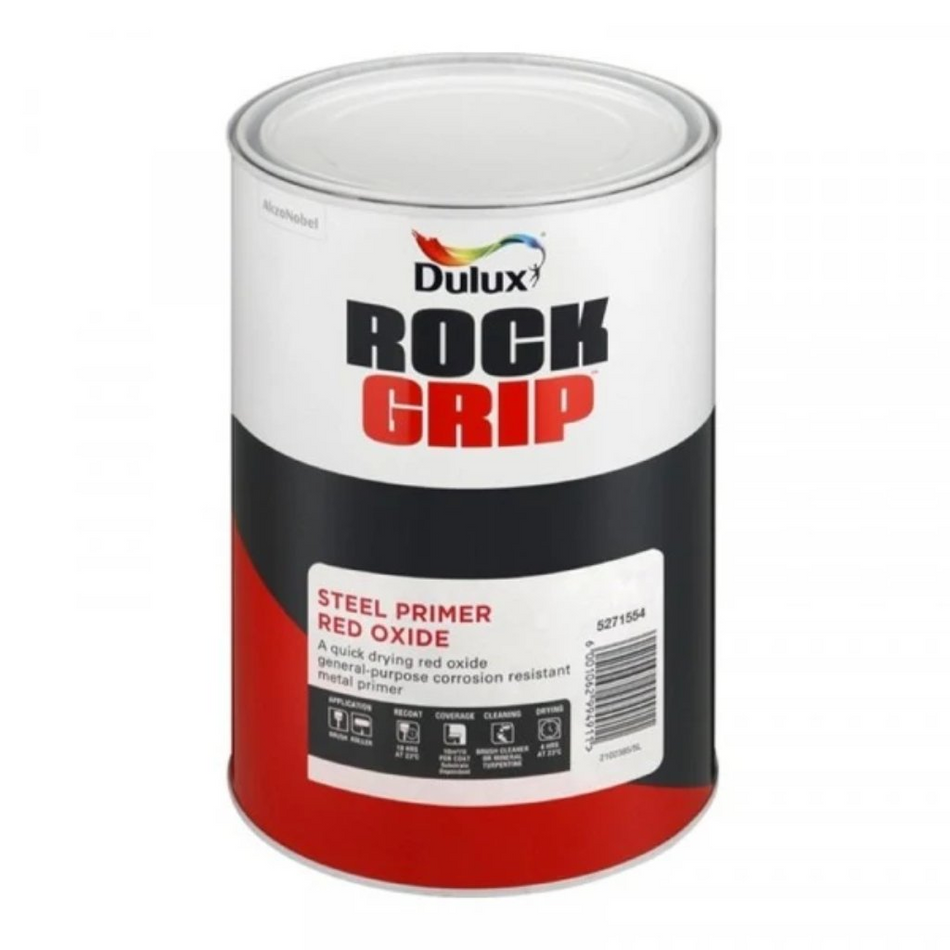 Rockgrip Primer Steel Red Oxide 5L