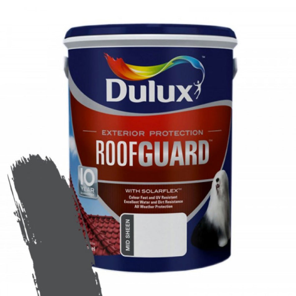 Dulux Roofguard Grecian Grey 5L Grecian Grey