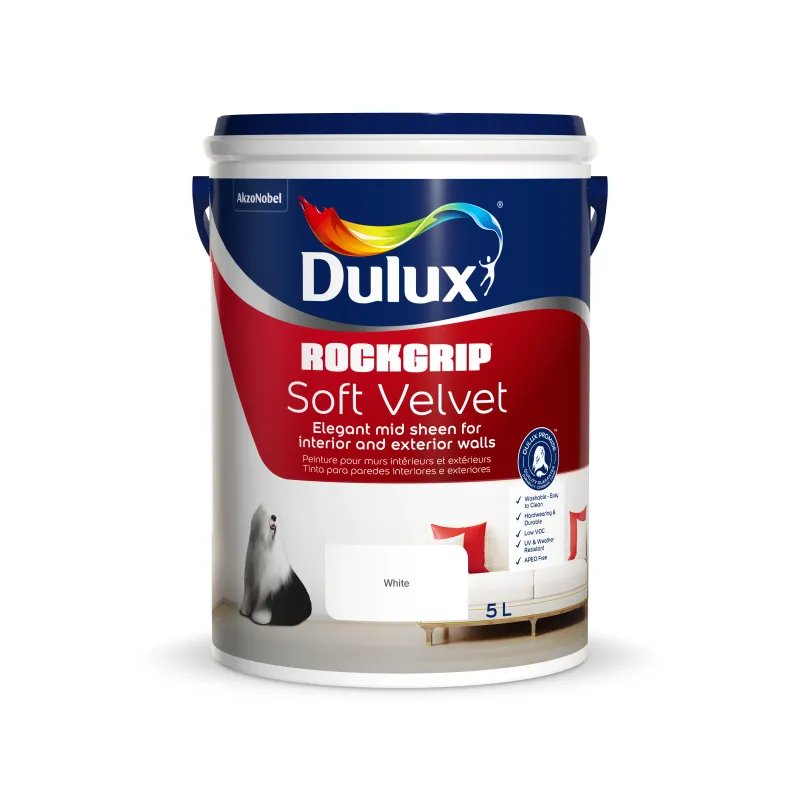 Rockgrip Soft Velvet White 5l