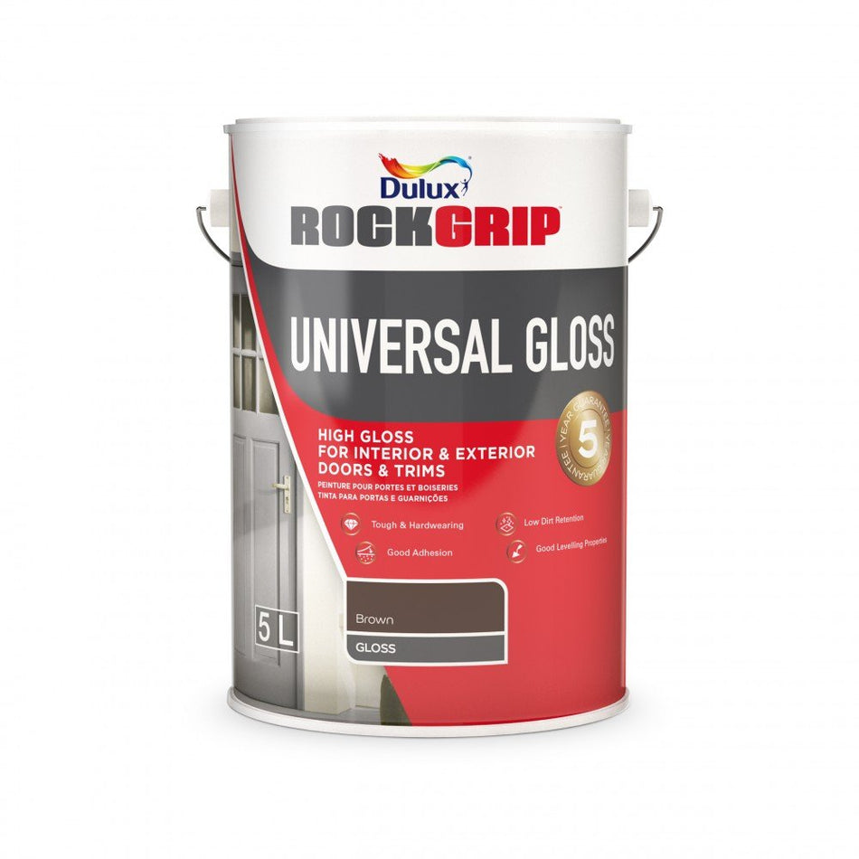 Rockgrip Universal Gloss Brown 5L