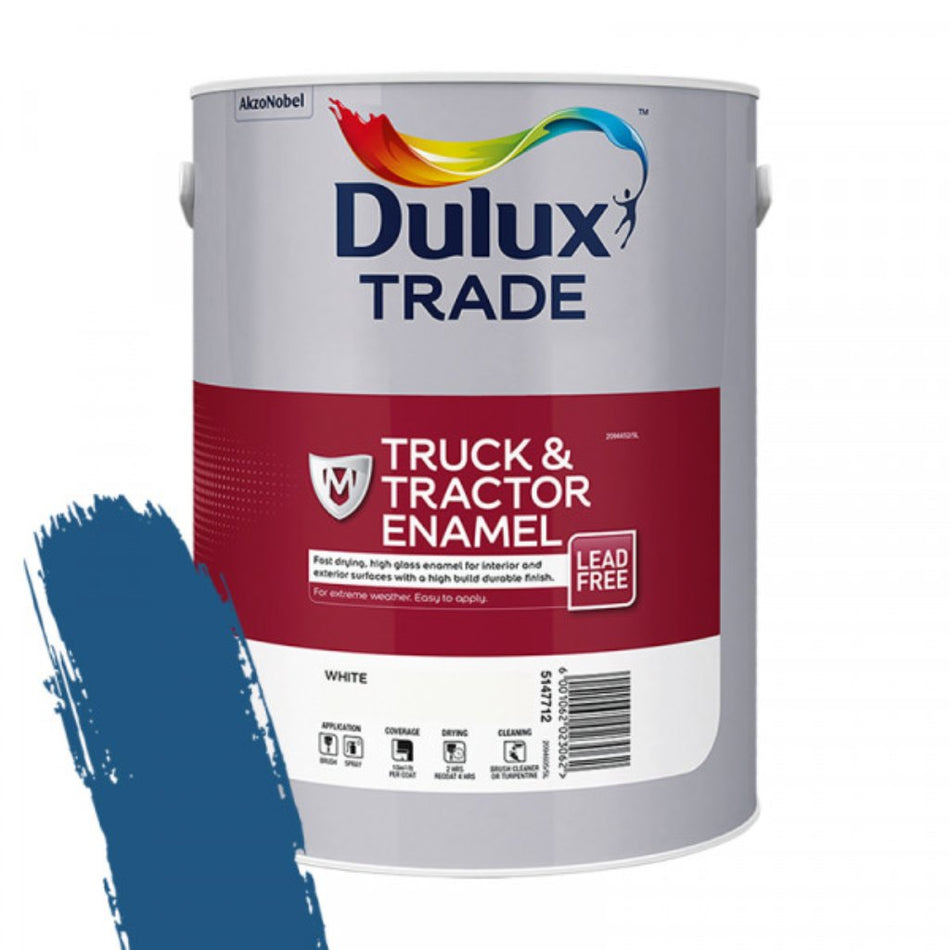 Dulux Trade Truck & Tractor Enamel 5L Ford Blue