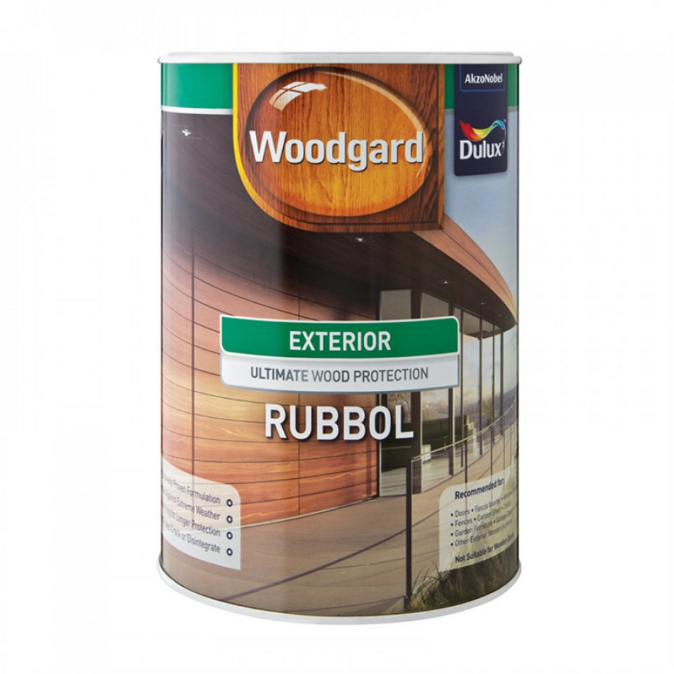 Woodgard Rubbol Clear 5L