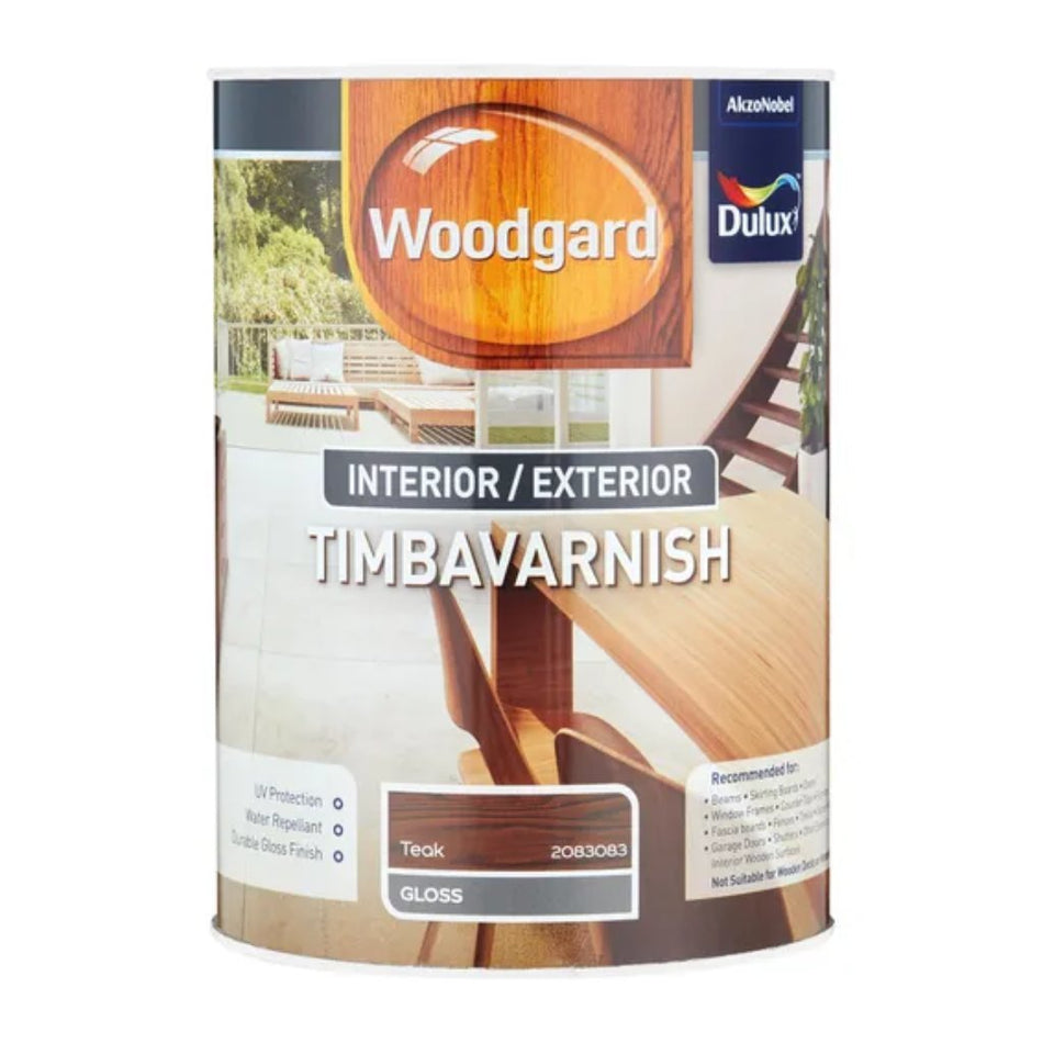 Woodgard Timbavarnish Int/Ext Teak 5L