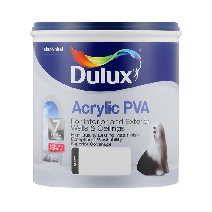 Dulux Acrylic PVA 1L Base 7 Pastel