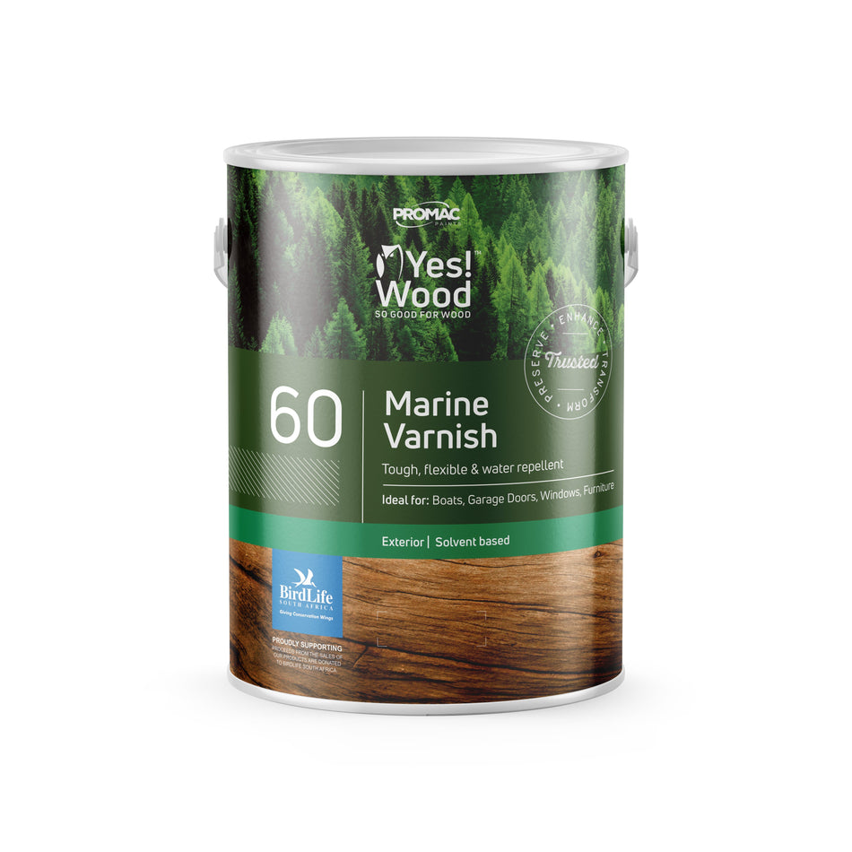 Promac Yes Wood 60 Marine vanrish 5L