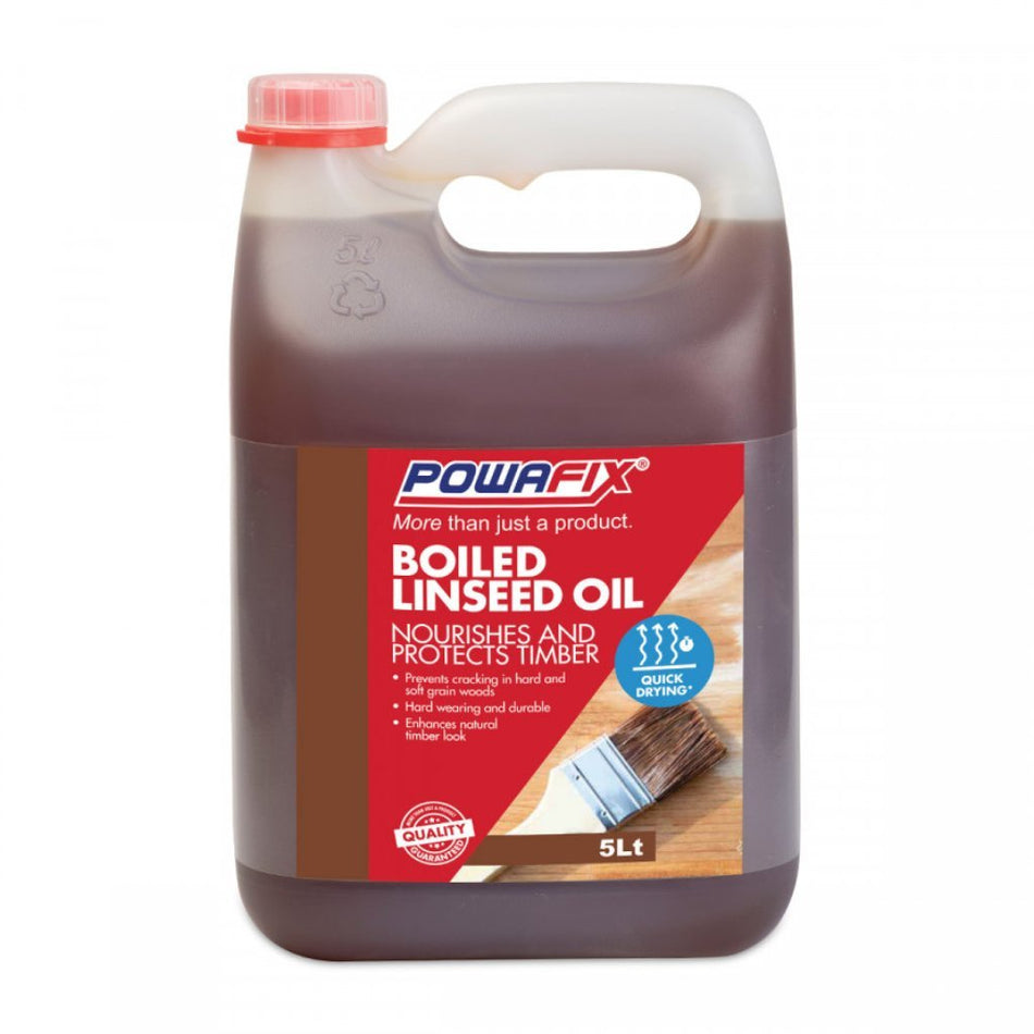 Powafix Oil Boiled Linseed 5L