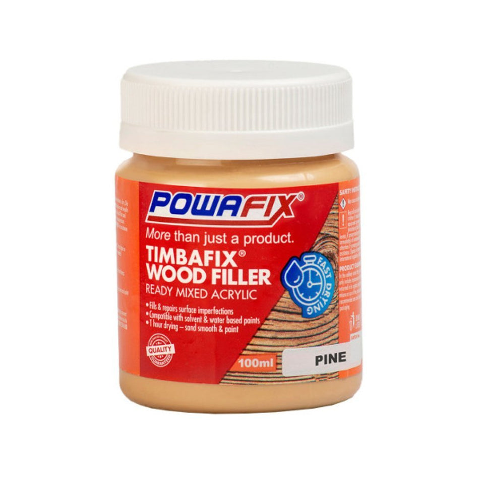 Powafix Wood Filler Spackle Skimmer Pine 100ML