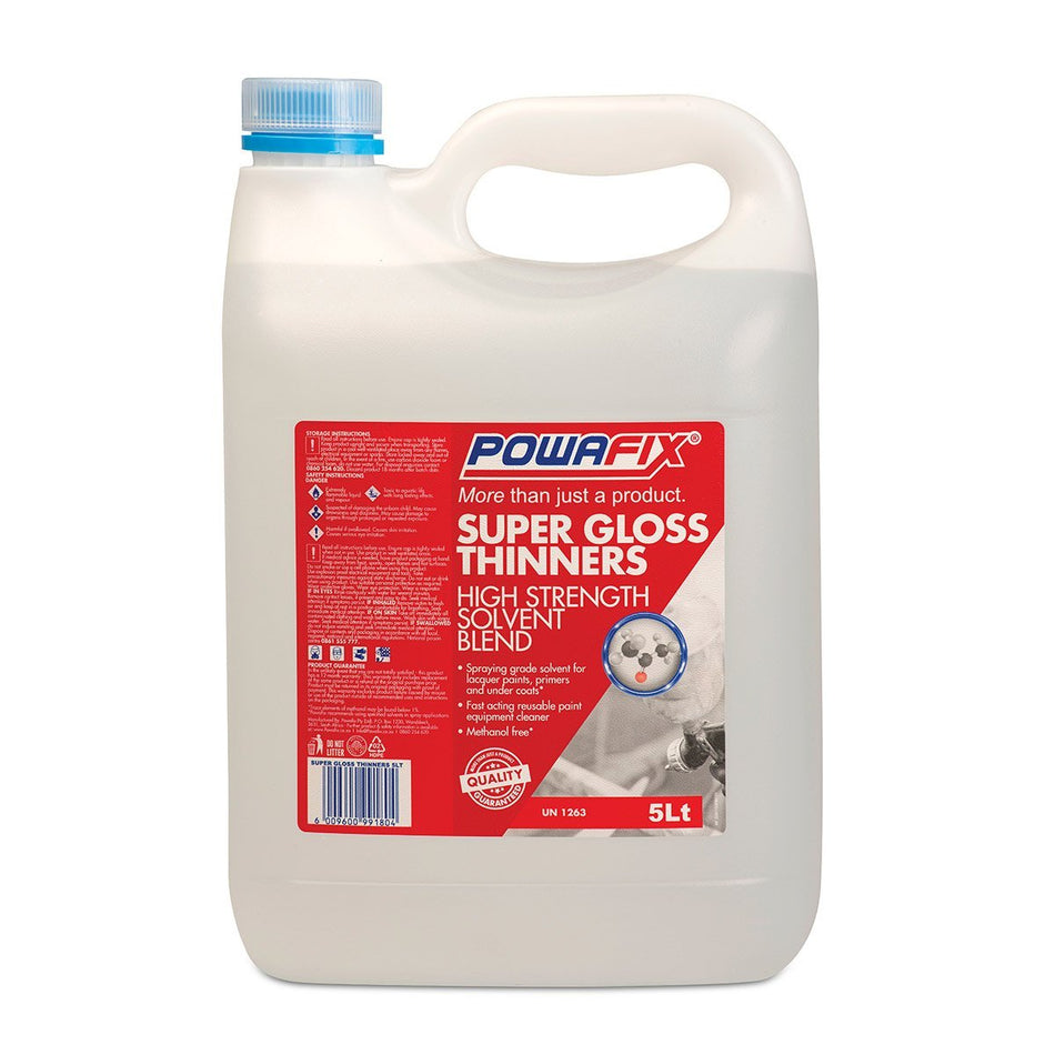 Powafix Thinners Super Gloss 300 5L