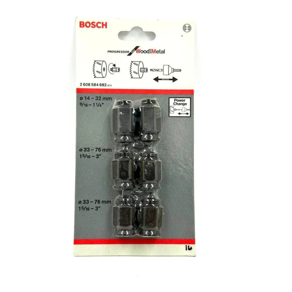 Bosch Holesaw Adaptor Set 6Pc