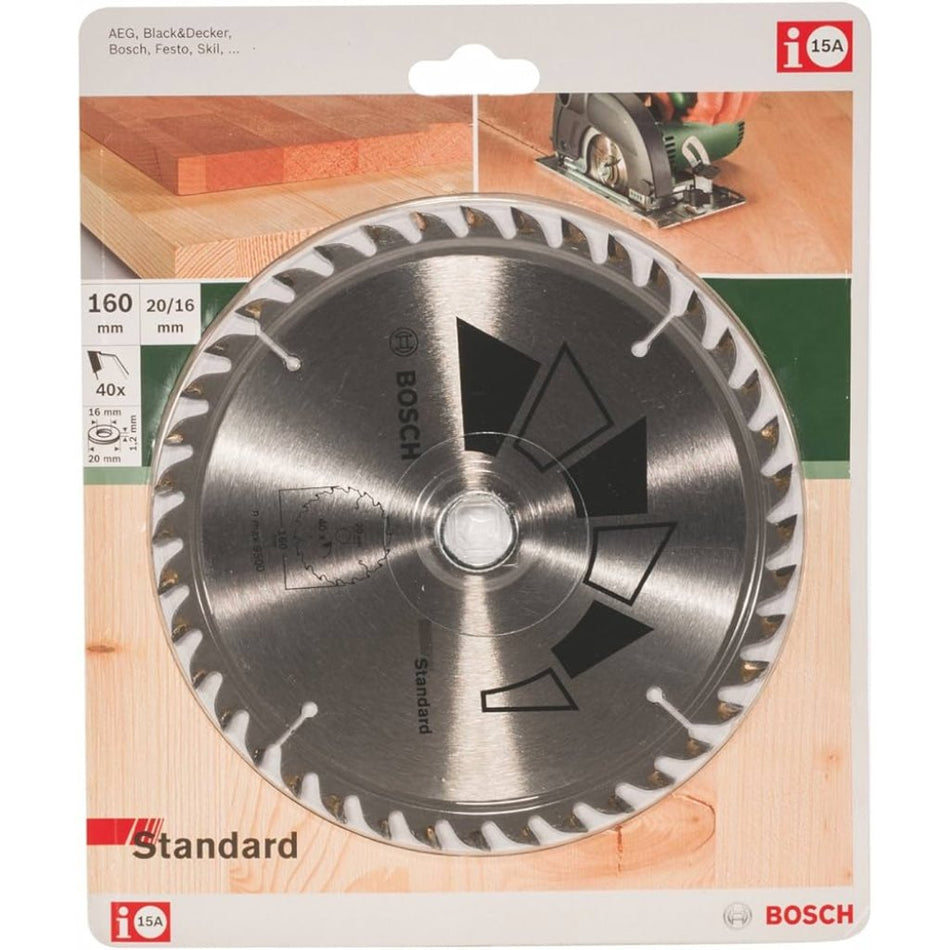 Bosch Circular Saw Blade Standard 160x20.40mm