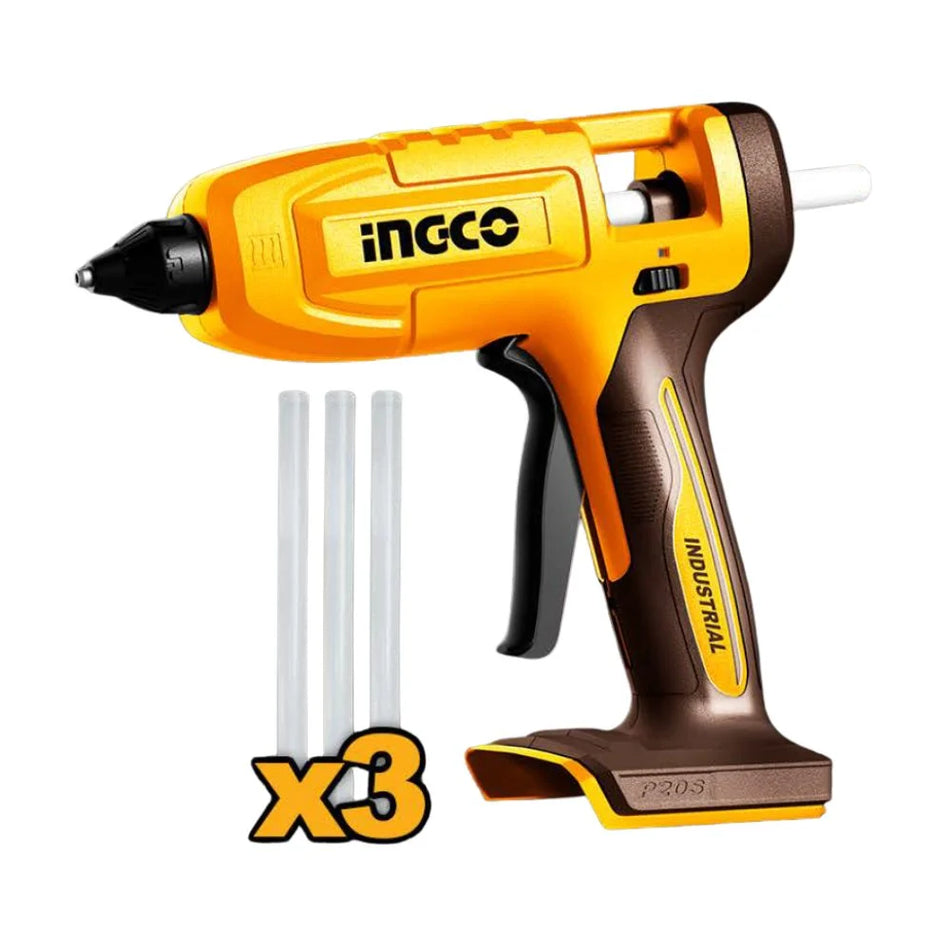 Ing-co Cordless 20V Lithium-ion Glue Gun