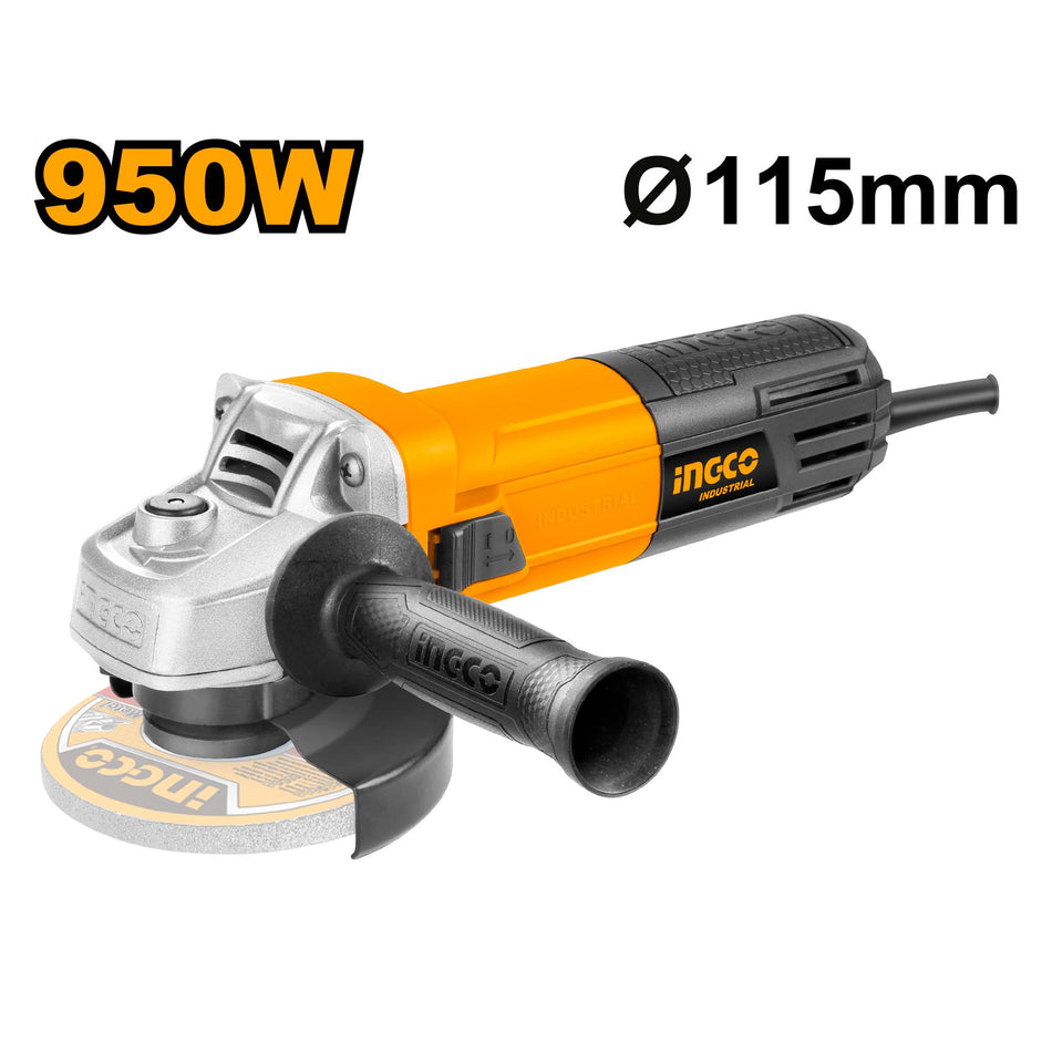 Ing-co Angle Grinder 950w 115mm