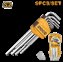 Ingco A/Key 9Pc 1.5-10MM Long Crv