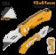 Knife Folding 61X19MM+6BL Alum