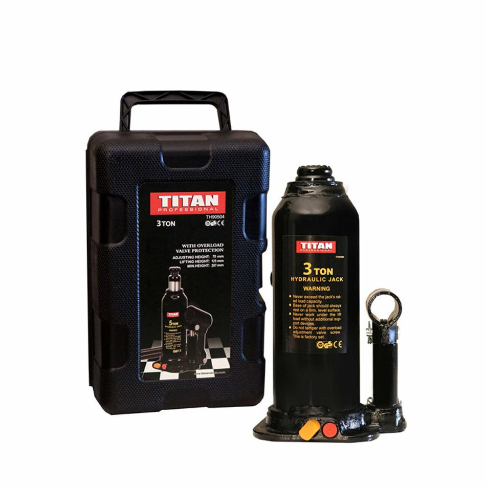 Titan Jack Bottle In Case 3Ton