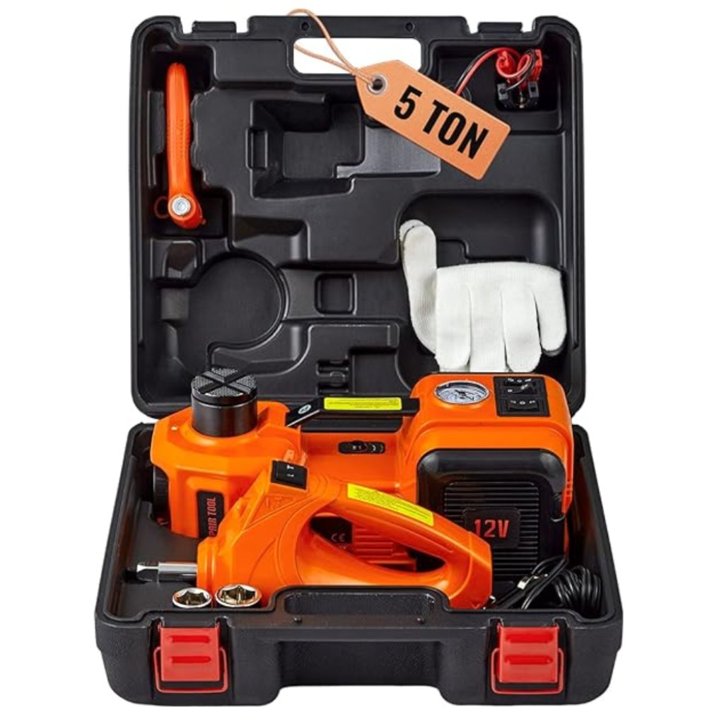 Tyre Care Electric Hydraulic Jack In Case 5Ton